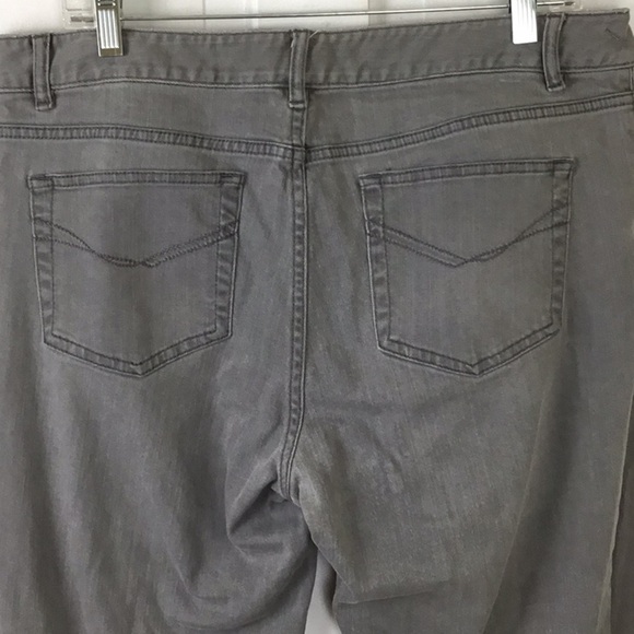 J. Jill Gray Bootcut Stretch Jeans - Picture 3 of 9